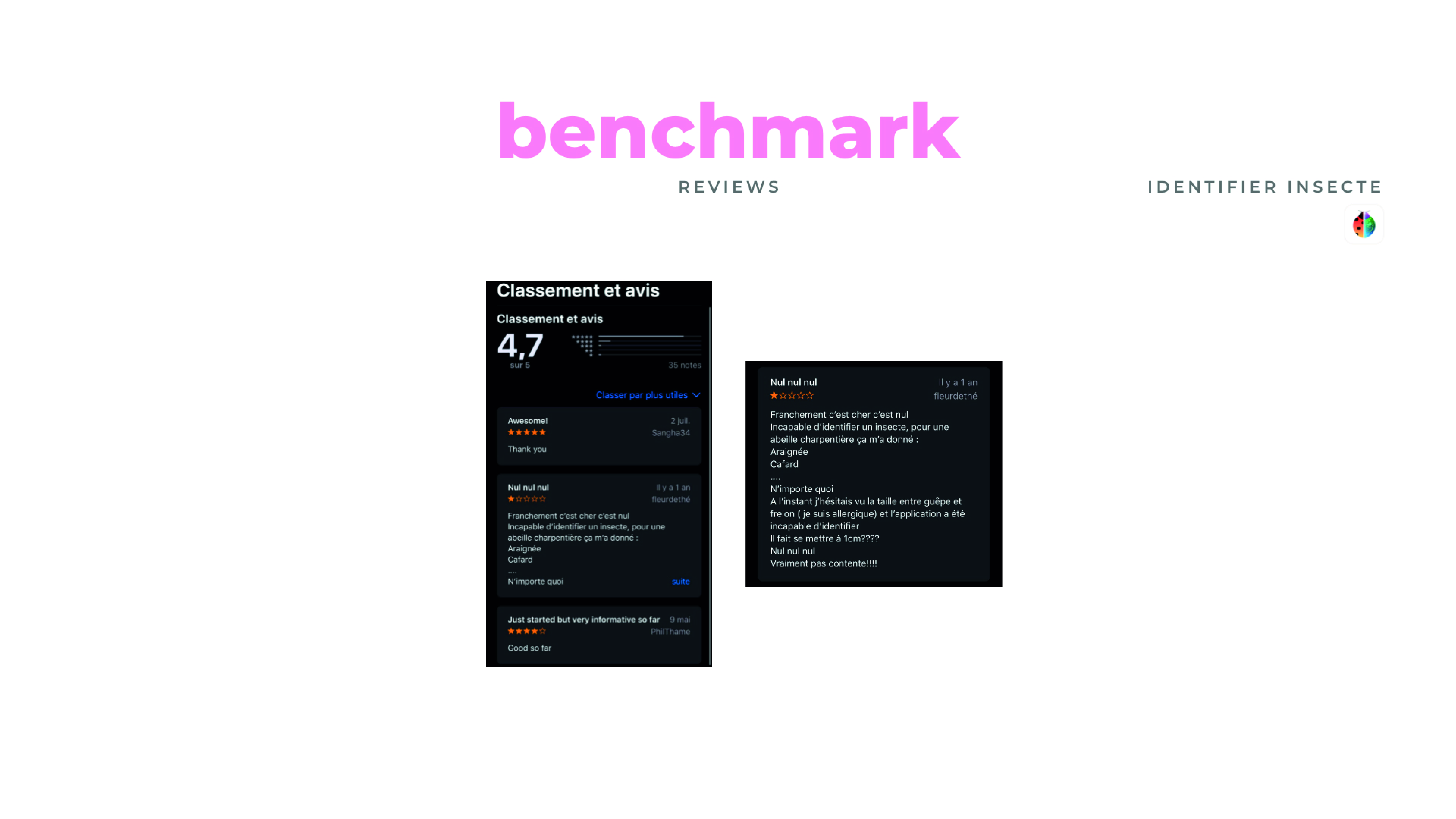 Écran Application Bug 19